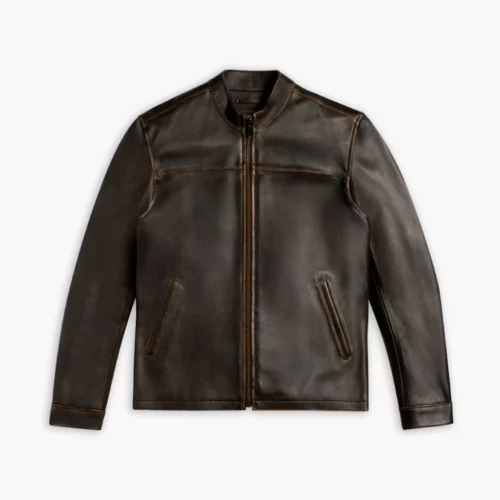 Men's Brown Rider Leather Jacket