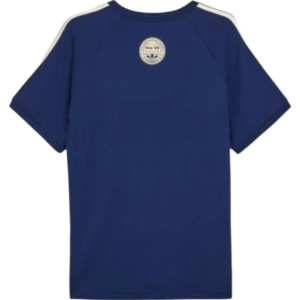Adidas x Oasis Tour 3-Stripes Navy Blue T-Shirt