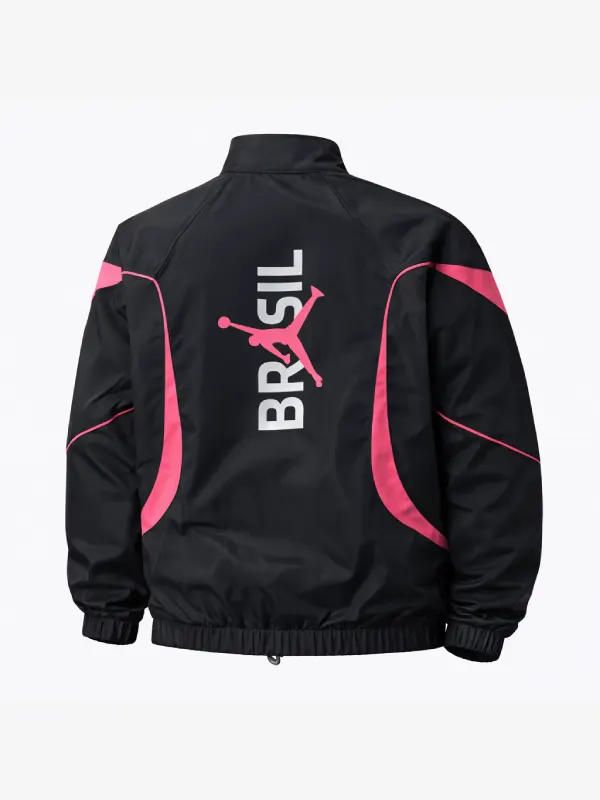 FiFa World Cup Nike × Jordan Brazil Anthem Black Jacket