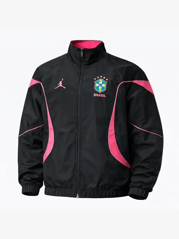 FiFa World Cup Nike × Jordan Brazil Anthem Black Jacket