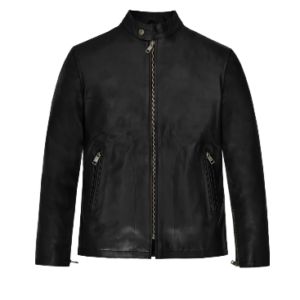 Men Mark Wahlberg Uncharted Leather Jacket