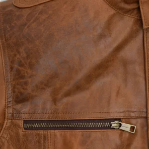 Mens Jean Claude Van Johnson Season 1 Leather Jacket