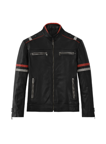 Mens Anders Baasmo Christiansen Leather Jacket