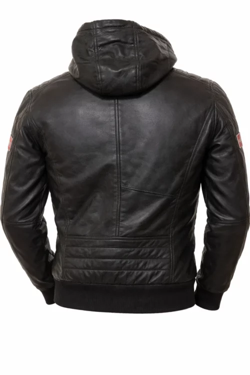 【あじゃじゃ】BADBLOOD Jimmy Leather Jacket MUSINSA公式 | BADBLOOD ジミーレザー ハリントンジャケット - レッド