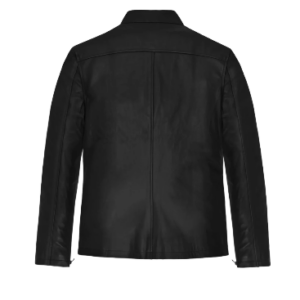 Men Mark Wahlberg Uncharted Leather Jacket