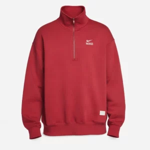 Men's Nike Sportswear LNY 2026 Half-Zip Maroon Sweatshirt