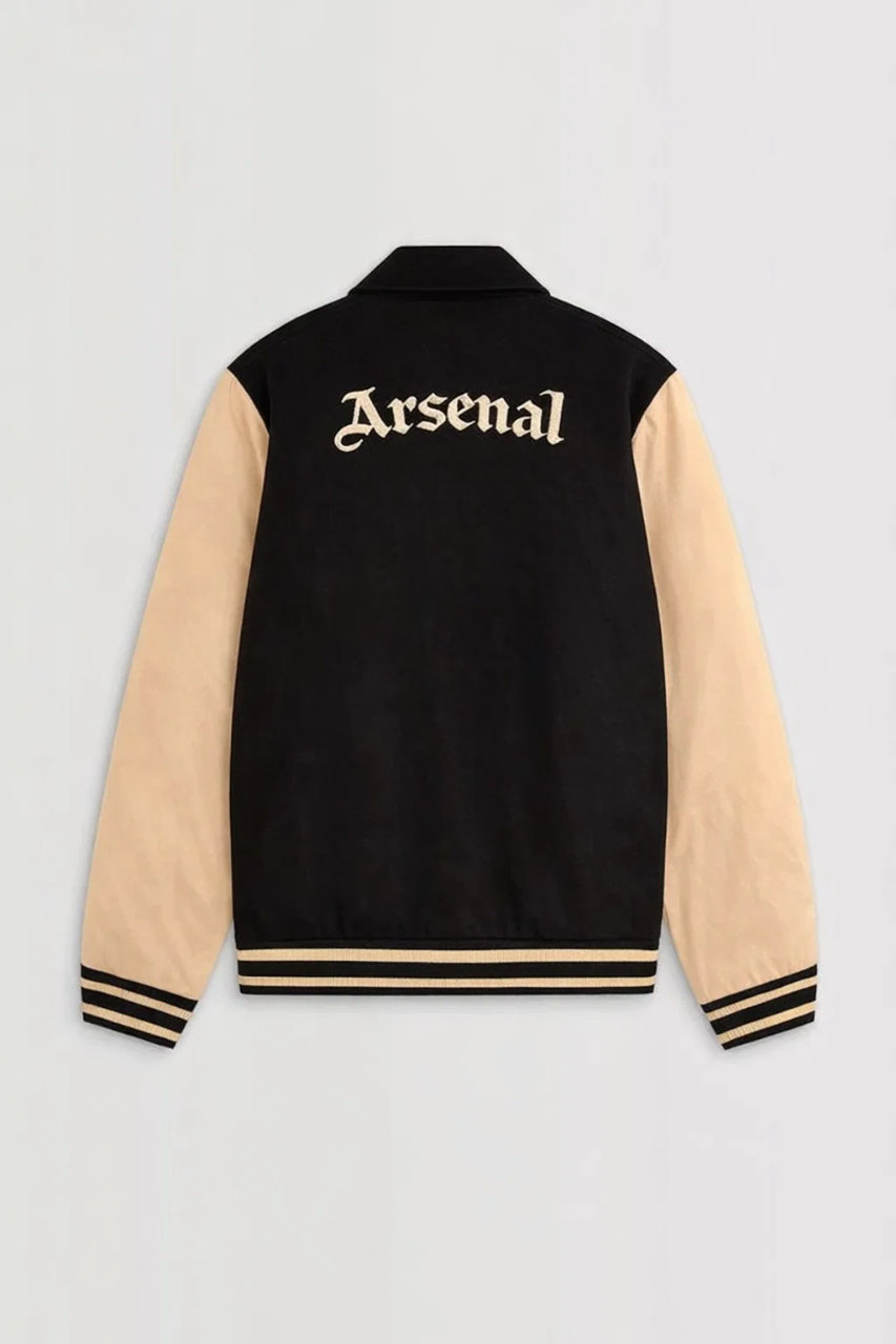 Arsenal North London Varsity Jacket | Arsenal Varsity Jacket