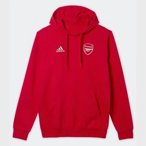 O2 Pullover Arsenal Arsenal Red Pullover Fleece Hoodie | Arsenal Hoodie