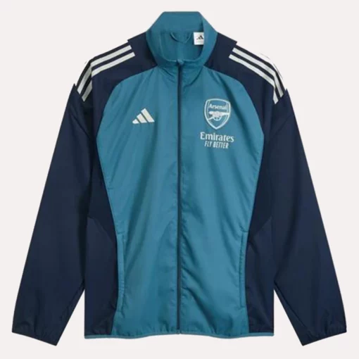 Arsenal adidas 25/26 Presentation Blue Jacket