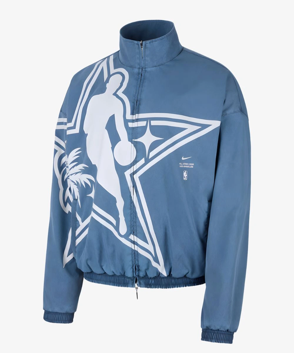 NBA All-Star 2026 Game Nike Light Blue Jacket