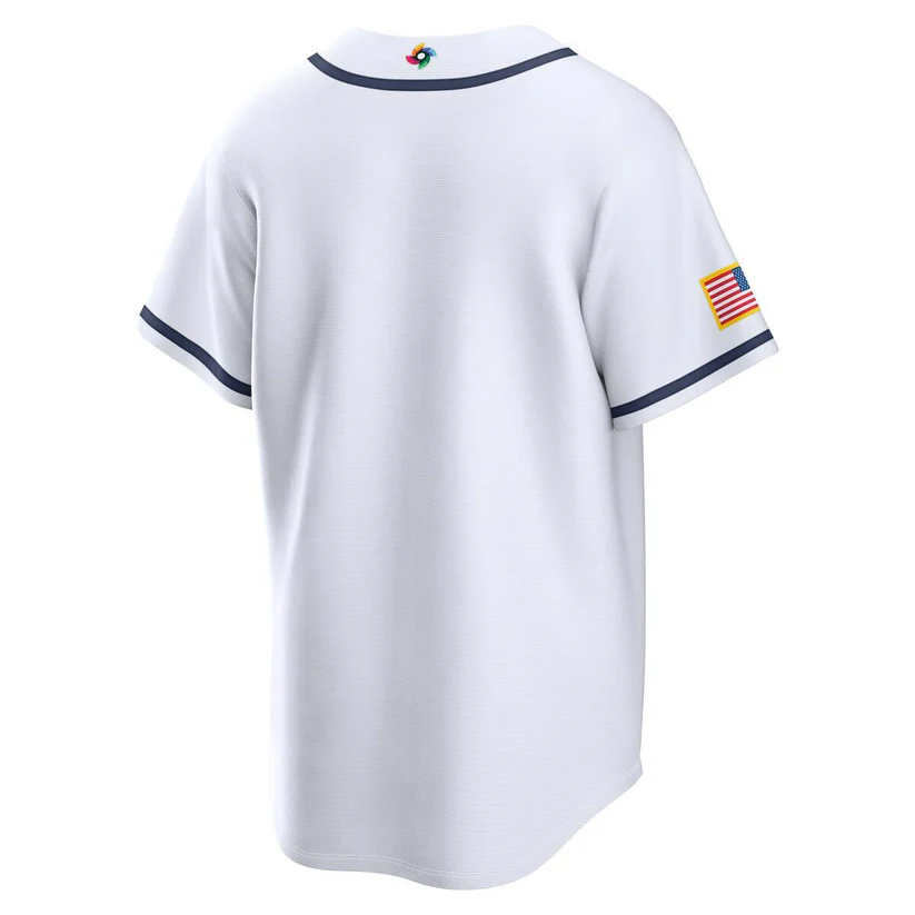 USA World Baseball Classic 2026 Nike White Home Jersey