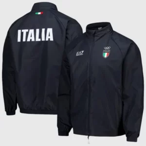 Winter Olympics 2026 Team Italy EA7 Emporio Armani Tech Jacket