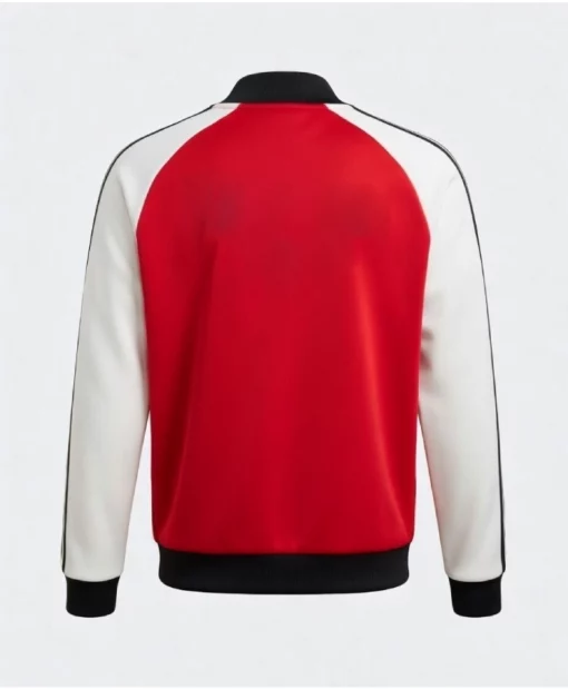 Arsenal x Adidas Track Red & White Jacket