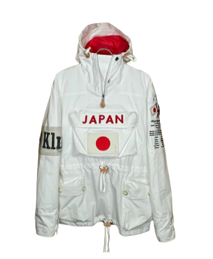 BEAMS x Polo Ralph Lauren Japan Anorak White Jacket