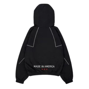 Marty Supreme Fleece Black Hooded Jacket