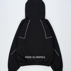 Marty Supreme Polyester Black Hooded Jacket