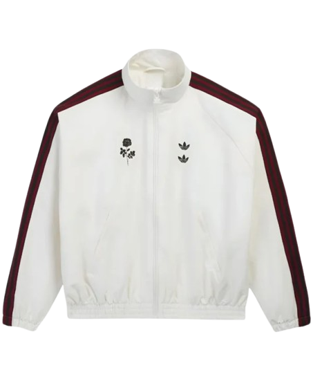 Adidas x Willy Chavarria Woven White Zipper Jacket