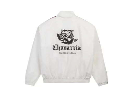 Adidas x Willy Chavarria Woven White Zipper Jacket