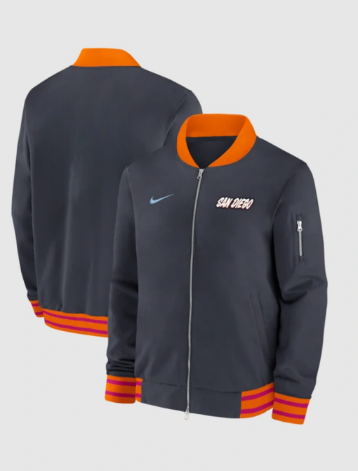 San Diego Padres Nike 2026 City Connect Bomber Jacket