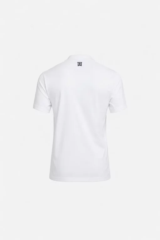 Tiger Woods Mock Neck Golf White T-Shirt