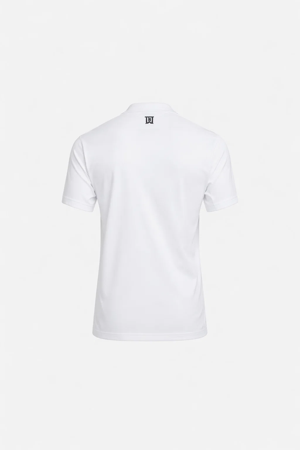 Tiger Woods Mock Neck Golf White T-Shirt