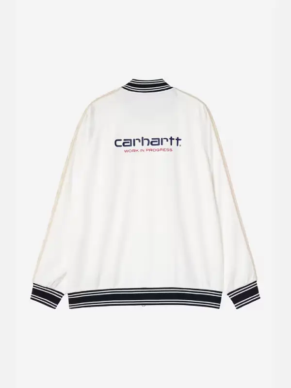 F.C. Real Bristol x Carhartt WIP White Varsity Track Jacket