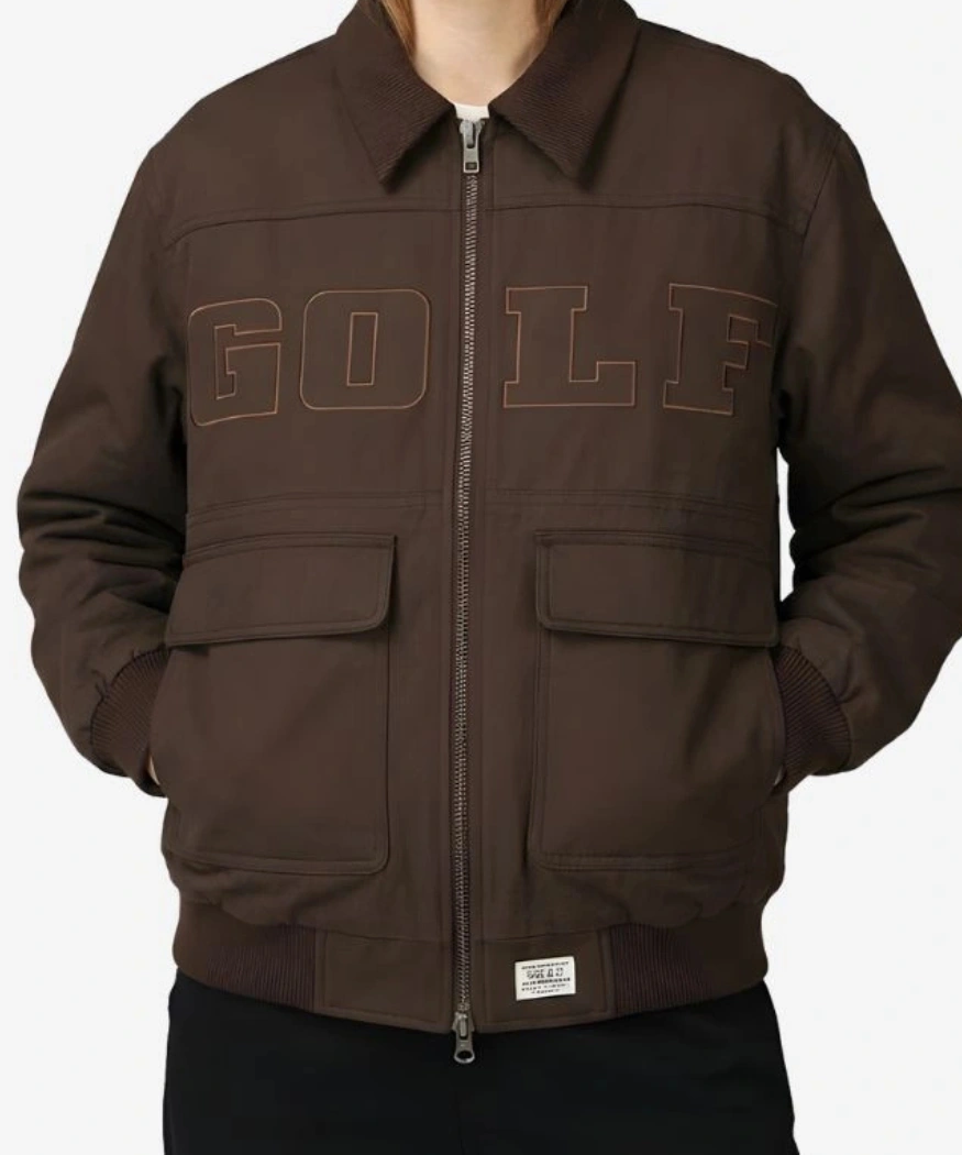 Golf Wang Airborne Cotton Brown Jacket