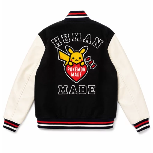 Human Made x Pokemon Varsity Leather Jacket