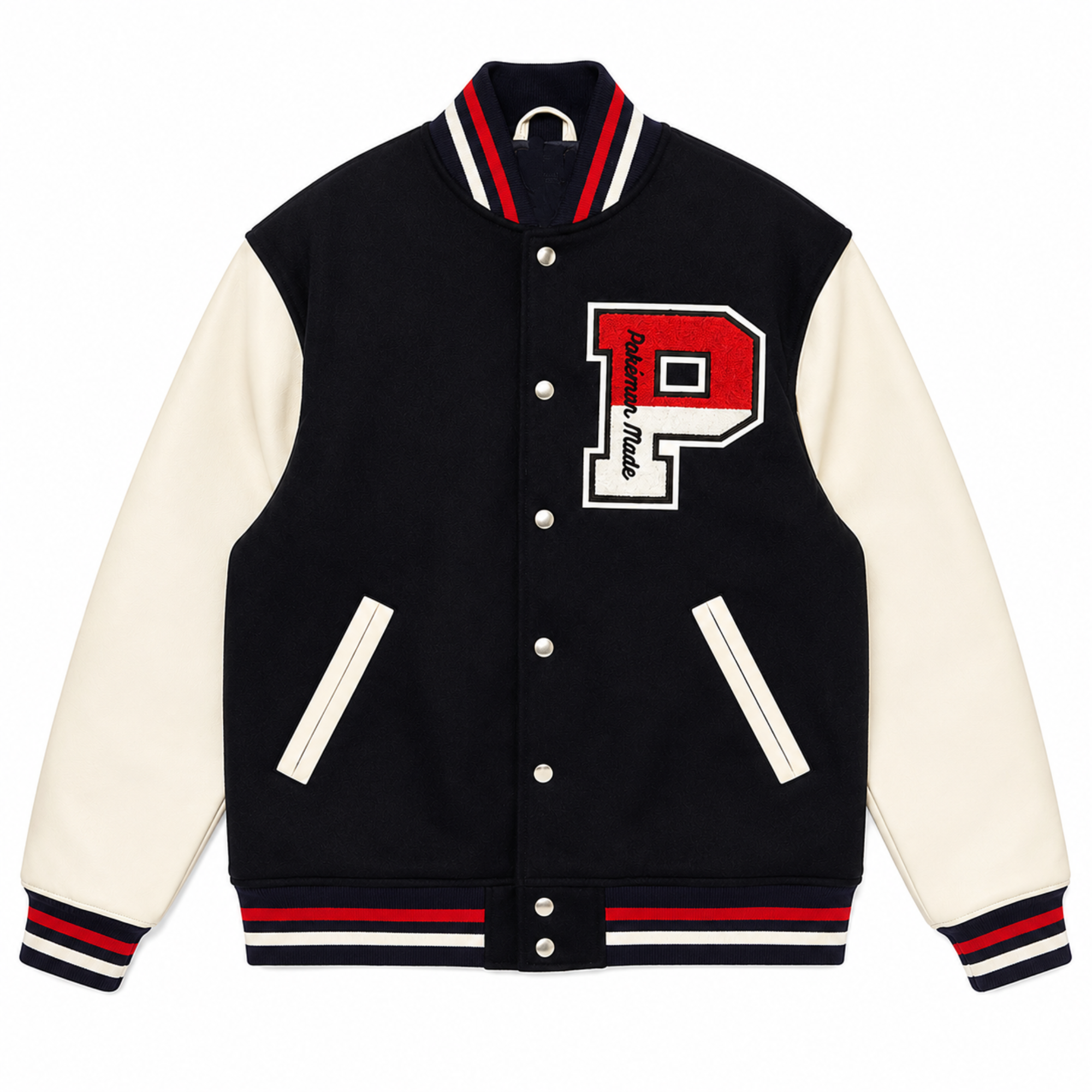 Human Made x Pokemon Varsity Leather Jacket