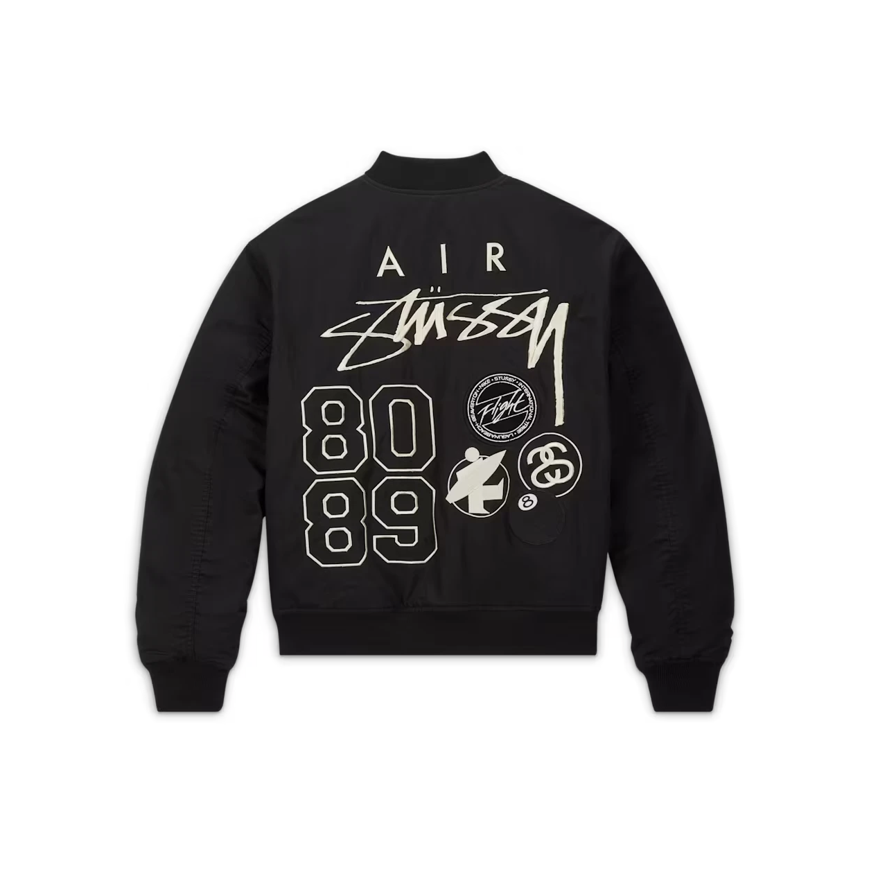 Nike x Stüssy Bomber Black Jacket