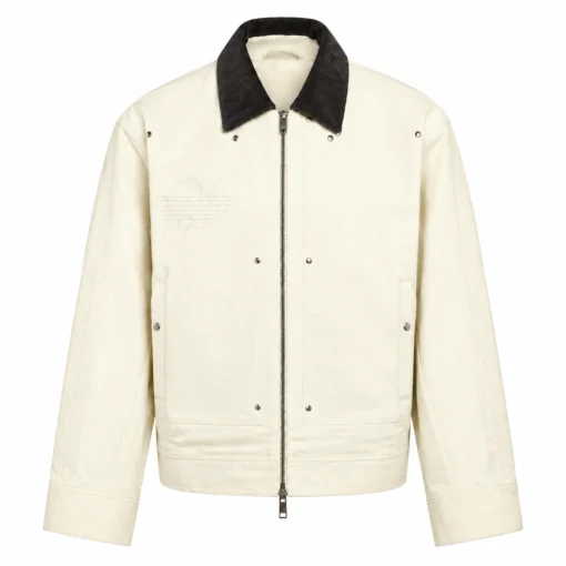 Lionel Messi Adidas Beige Bomber Jacket